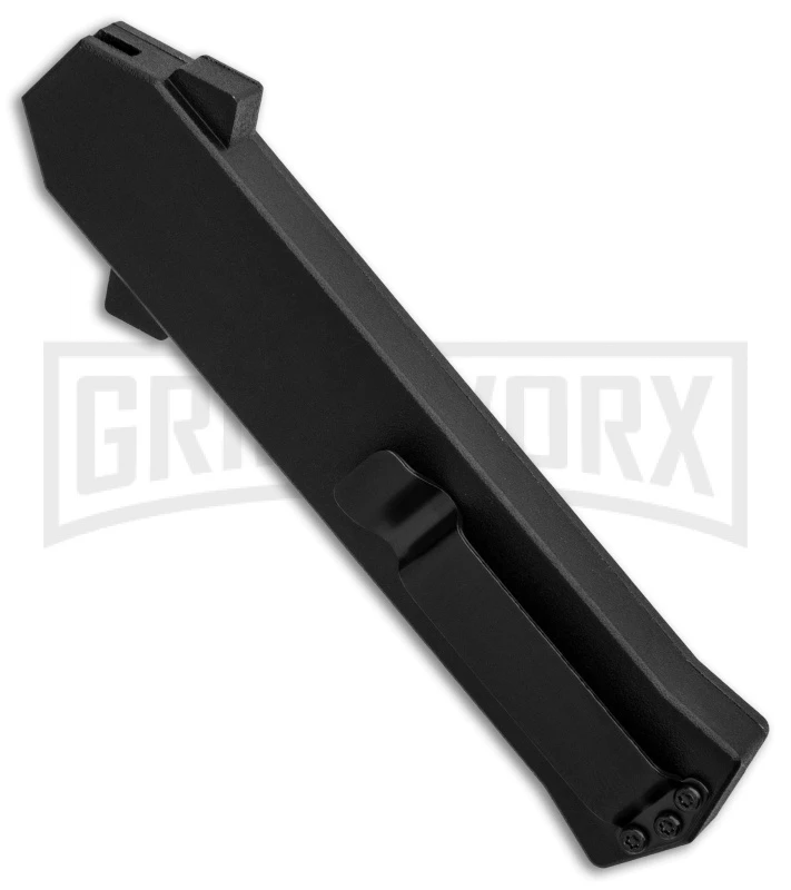 AKC F-16 Copper D/A OTF Automatic Knife - Dagger Satin Plain 3 AKC F-16 Copper D/A OTF Automatic Knife - Dagger Satin Plain - Image 2