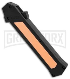 AKC F-16 Copper D/A OTF Automatic Knife - Dagger Satin Plain 7 AKC F-16 Copper D/A OTF Automatic Knife - Dagger Satin Plain -Buck Knives Sales AKC F 16 BHQ Exclusive Copper Dagger Satin Plain GX 30993 er spine large
