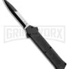 AKC F-16 Black D/A OTF Automatic Knife - Bayo Two Tone 2 AKC F-16 Black D/A OTF Automatic Knife - Bayo Two Tone -Buck Knives Sales AKC F 16 Black DA OTF Auto Bayo TT Plain BHQ 111245 jr large