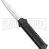 AKC F-16 Black D/A OTF Automatic Knife - Bayo Satin Plain 1 AKC F-16 Black D/A OTF Automatic Knife - Bayo Satin Plain -Buck Knives Sales AKC F 16 Black DA OTF Bayo Satin Plain BP 23852 jr large