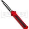 AKC F-16 Red D/A Dagger OTF Automatic Knife - Dagger Two Tone Plain 2 AKC F-16 Red D/A Dagger OTF Automatic Knife - Dagger Two Tone Plain -Buck Knives Sales AKC F 16 DA Dagger OTF Auto Red TT BHQ 112389 jr large