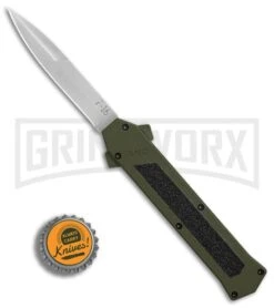 AKC F-16 OD Green D/A OTF Automatic Knife - Bayo Satin Plain 9 AKC F-16 OD Green D/A OTF Automatic Knife - Bayo Satin Plain -Buck Knives Sales AKC F16 OD Green DA Bayo Satin Plain BP 25690 er bottlecap large