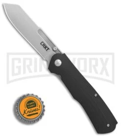 CRKT 6040 Radic Black G-10 Spring Assisted Knife - Satin 9 CRKT 6040 Radic Black G-10 Spring Assisted Knife - Satin -Buck Knives Sales CRKT Radic Black G10 satin BHQ 76682 er bottlecap large