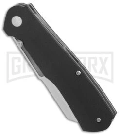 CRKT 6040 Radic Black G-10 Spring Assisted Knife - Satin 8 CRKT 6040 Radic Black G-10 Spring Assisted Knife - Satin -Buck Knives Sales CRKT Radic Black G10 satin BHQ 76682 er spine large