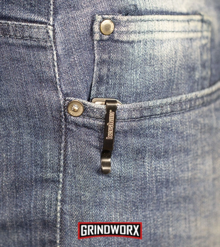 Kershaw Cryo Black G-10 Assisted Opening Knife - Stonewash Plain 6 Kershaw Cryo Black G-10 Assisted Opening Knife - Stonewash Plain - Image 4