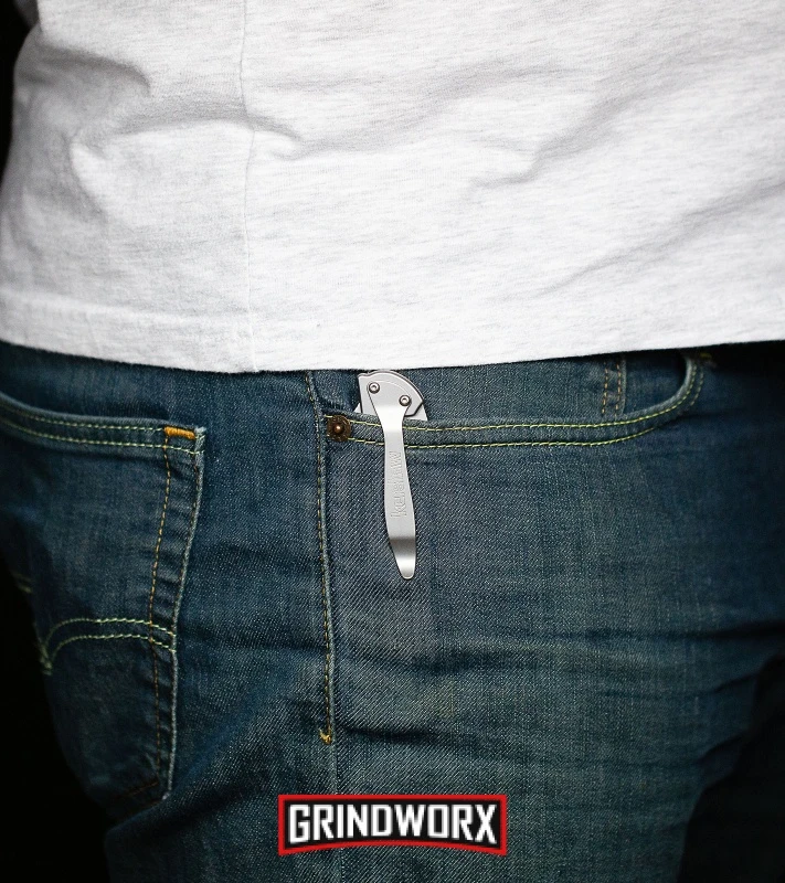 Kershaw Leek Orange Spring Assisted Knife - Bead Blast Plain 4 Kershaw Leek Orange Spring Assisted Knife - Bead Blast Plain - Image 2