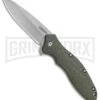 Kershaw Oso Sweet OD Green Assisted Opening Knife - Stonewash Plain -Buck Knives Sales Kershaw Oso Sweet Assisted Opening OD Green SW KS1830ODSW BHQ 79526 jr large