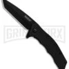 Kershaw Thicket Black GFN Spring Assisted Knife - Tanto Black Plain -Buck Knives Sales Kershaw Thicket Tanto Black GFN Black Plain BHQ 83239 er large