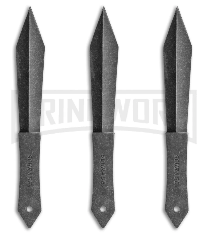 Schrade 10" Throwing Knife - Set Of 3 3 Schrade 10" Throwing Knife - Set Of 3