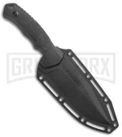 Schrade Steel Driver Black G-10 Clip Point Fixed Blade Knife - Black Plain 8 Schrade Steel Driver Black G-10 Clip Point Fixed Blade Knife - Black Plain -Buck Knives Sales Schrade Black Mod DP Fixed AUS 8 G 10 Black BHQ 125129 jr sheath large