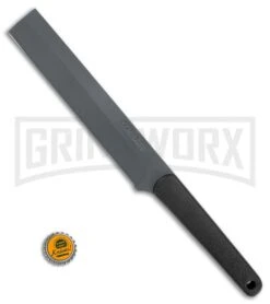 Schrade FROE Black Full Tang Fixed Blade Knife - Gray Plain -Buck Knives Sales Schrade FROE gray SCHF64CP BHQ 68078 er size large