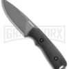 Schrade Mini Frontier Black Grivory Fixed Blade Knife - Black Plain -Buck Knives Sales Schrade mini frontier black grivory black BHQ 62036 er large