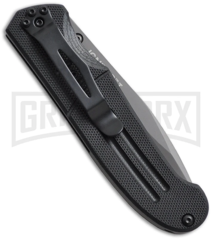 CRKT Ignitor T Black G-10 Spring Assisted Knife - Titanium Serr 4 CRKT Ignitor T Black G-10 Spring Assisted Knife - Titanium Serr - Image 2