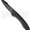 CRKT Badger Textured Black G-10 Spring Assisted Knife - Black Plain -Buck Knives Sales crkt 7120 badger large