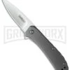 Kershaw Amplitude 2.5 Assisted Opening Knife - Satin Plain 2 Kershaw Amplitude 2.5 Assisted Opening Knife - Satin Plain -Buck Knives Sales kershaw amplitude 2 5 3870 cm large