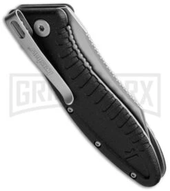 Kershaw Grinder Spring Assisted Knife - Bead Blast Plain 5 Kershaw Grinder Spring Assisted Knife - Bead Blast Plain -Buck Knives Sales kershaw grinder 1319 side cm large