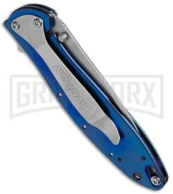 Front Page 31 Front Page -Buck Knives Sales kershaw leek blue stone wash 1660swblue side large