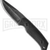 Schrade SCHF13SM Small Fixed Blade Neck Knife - Black Stonewash Plain 1 Schrade SCHF13SM Small Fixed Blade Neck Knife - Black Stonewash Plain -Buck Knives Sales schrade schf13sm jm large